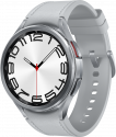 ساعة ذكية سامسونج جلاكسي Watch6 Classic (47mm) فضى