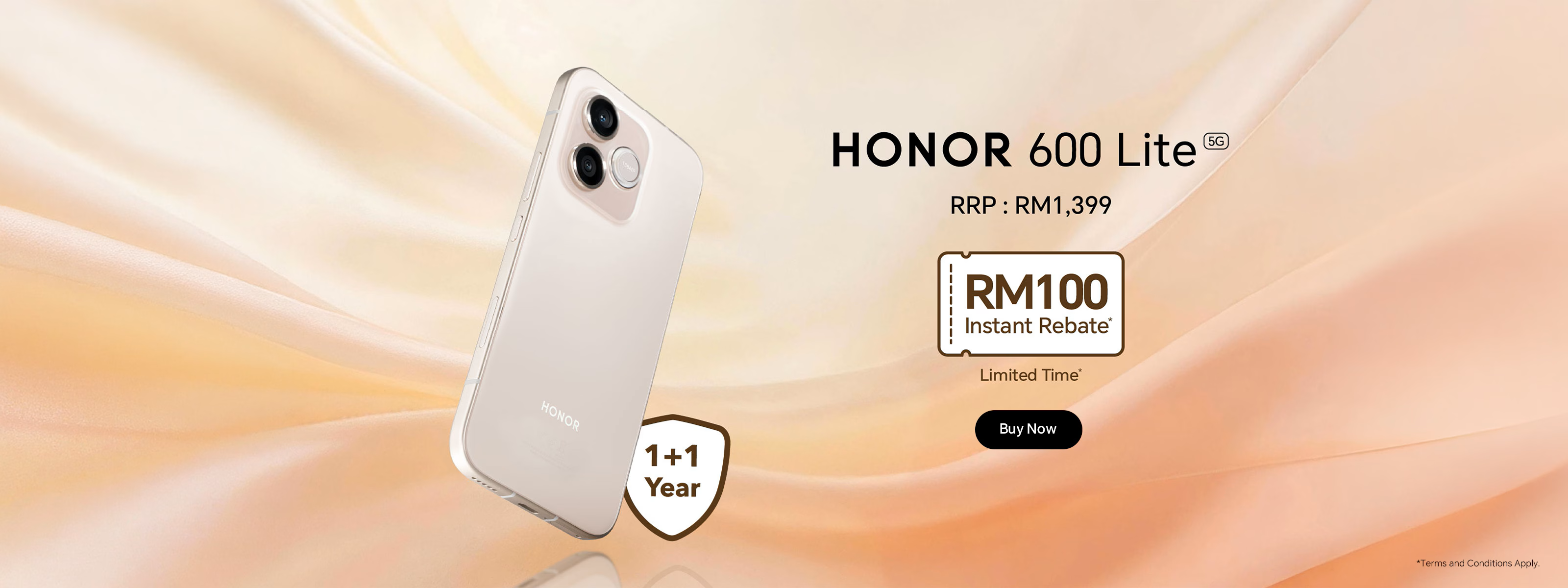 Honor 600 Lite Officially Launched