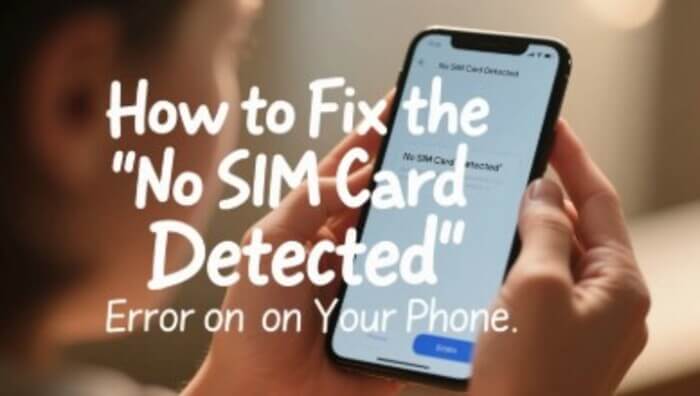 Fixing SIM Card Not Recognized Issues