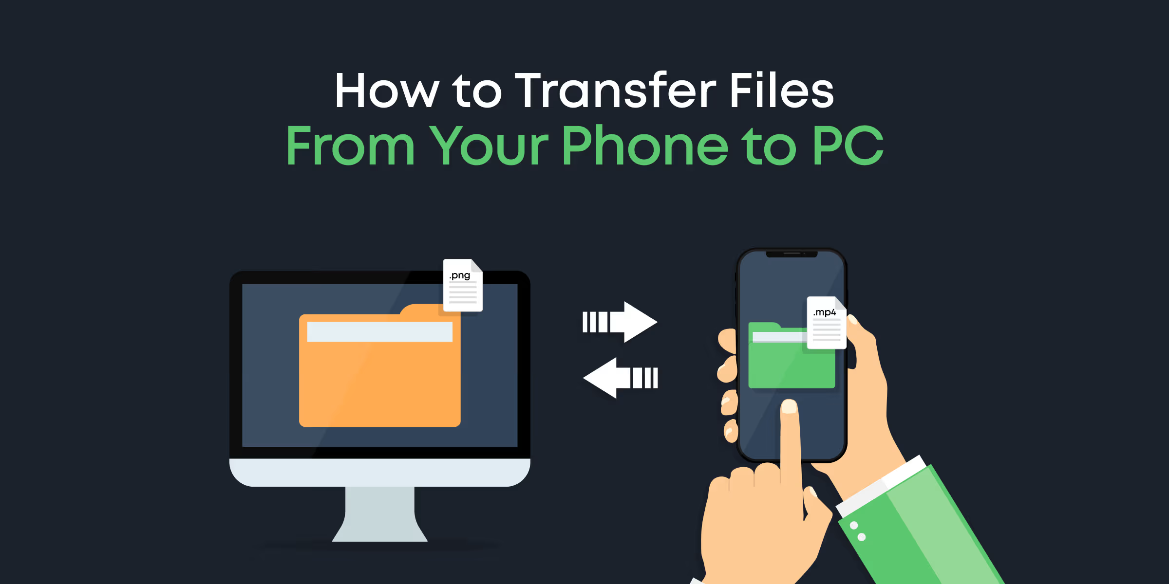 How to Transfer Files Between Your Computer and Phone