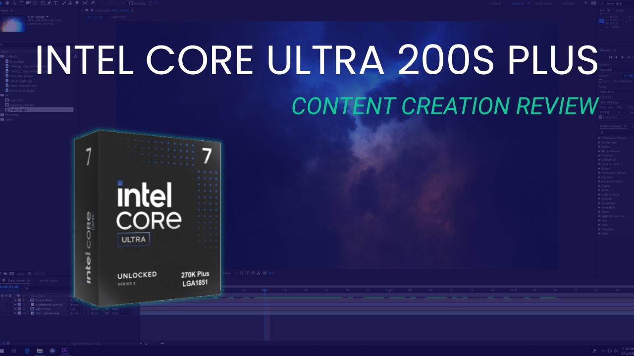 Intel Core Ultra 5 250K Plus وCore Ultra 7 270K Plus — معالجان بـ 200 و300 دولار مع أداء ألعاب أسرع 15% وذاكرة 7200 MT/s