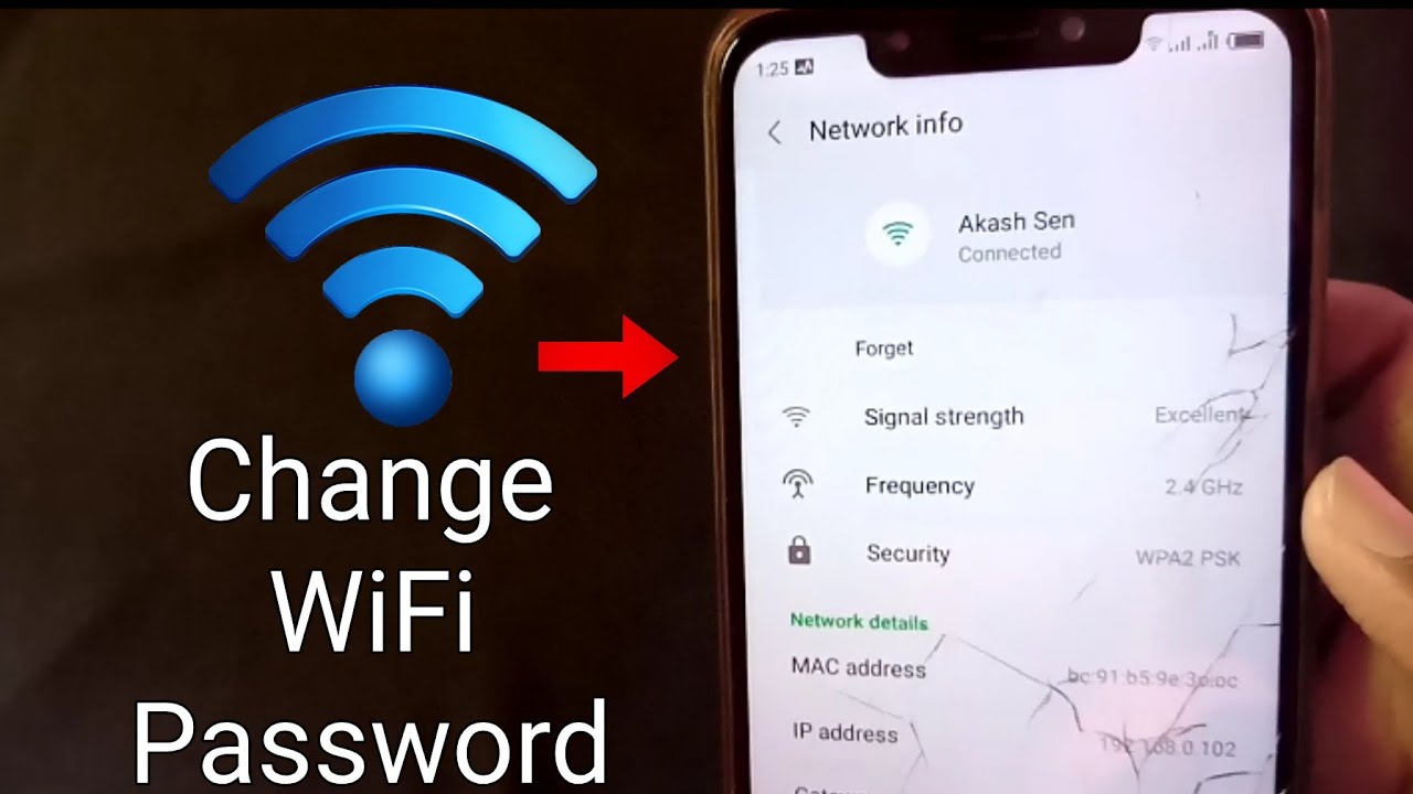 How to change your WE Wi-Fi password