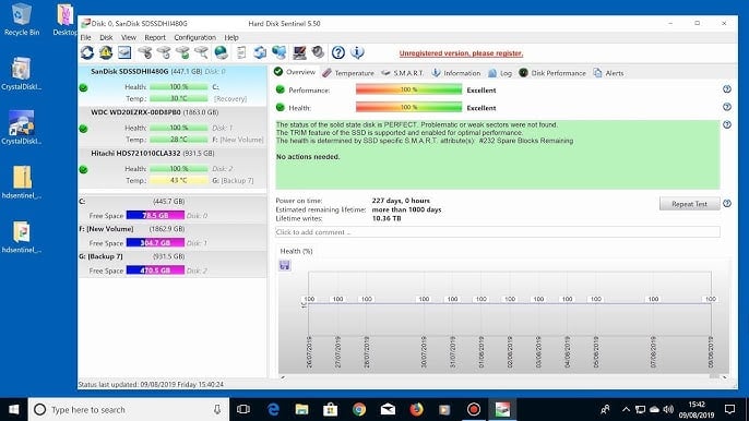 Hard Disk Check and Integrity Test