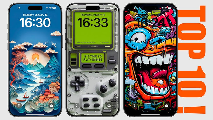 Best iPhone Wallpaper Apps for High-Quality & HD Backgrounds