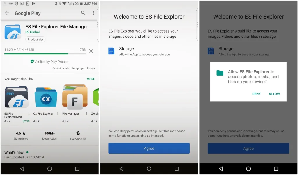 ES File Explorer for Android