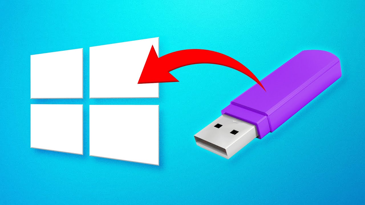How to Burn Windows to a USB Flash Drive
