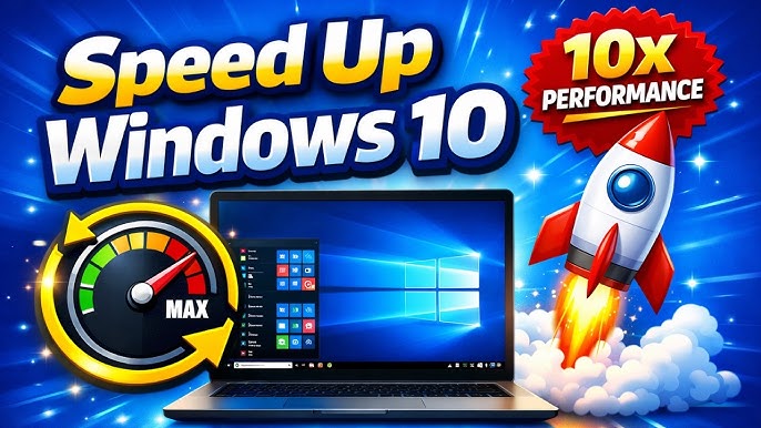 Speed Up Windows 10 Without Software to Maximum Performance