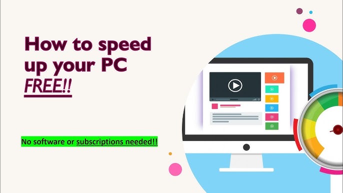 Speed Up Your PC and Laptop Without Software
