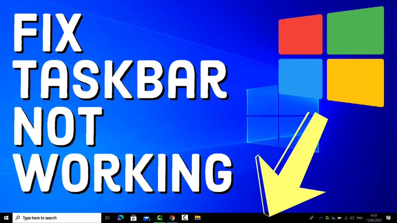Fix Windows 10 Taskbar Not Working