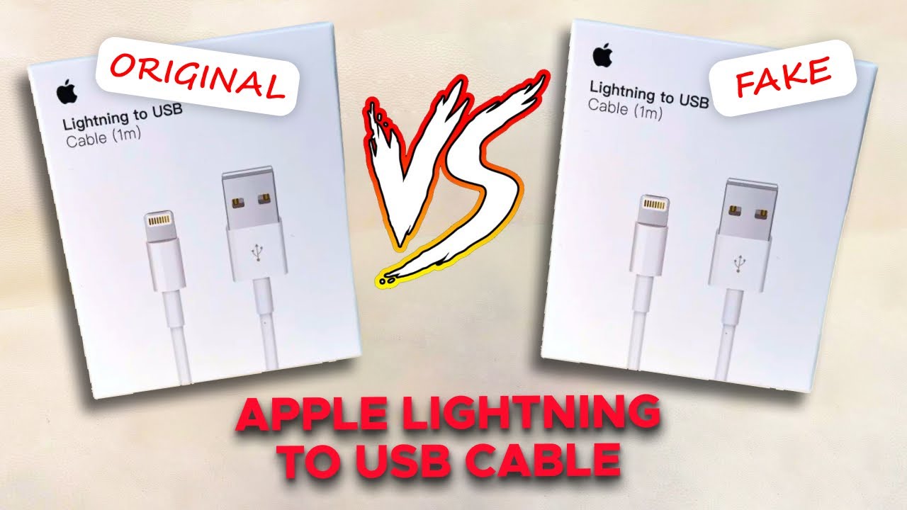 How Do I Know the Original iPhone Cable?
