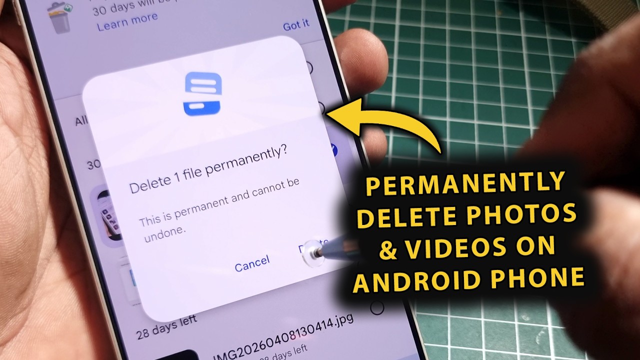 How to Permanently Delete Photos and Videos from Your Phone