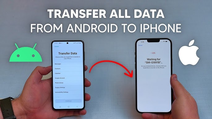 Transfer Contacts from Android to iPhone