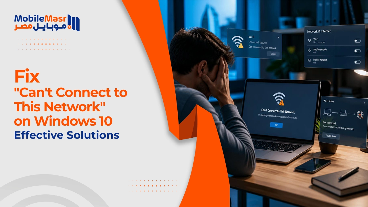 Fix "Can't Connect to This Network" on Windows 10