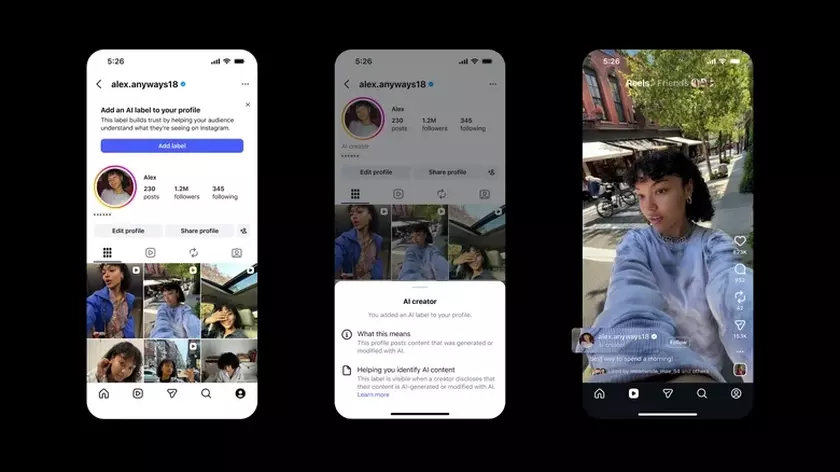 Instagram Adds Opt-In "AI Creator" Labels