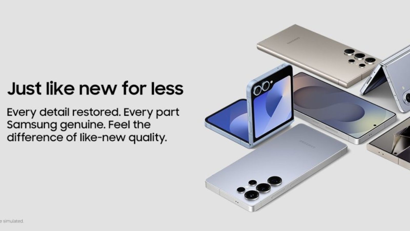 Samsung Launches Certified Re-Newed Refurbished Program
