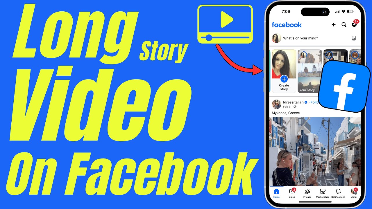Post a Long Facebook Story on iPhone 2026