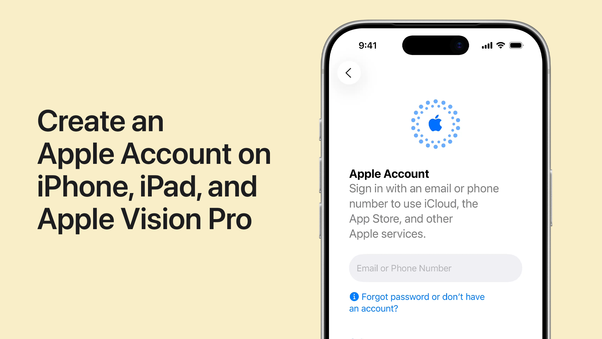 Create a US Apple ID