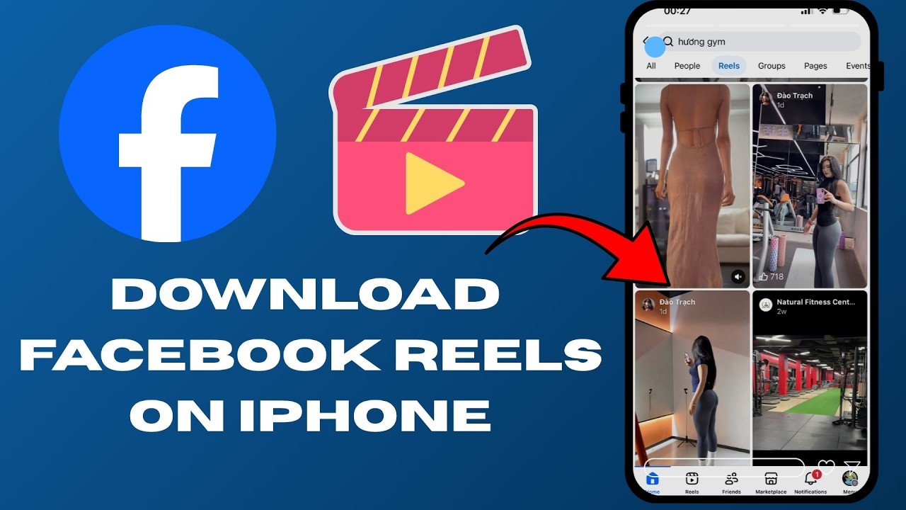 Save Facebook Reels on iPhone