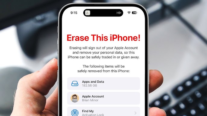 Format iPhone Completely