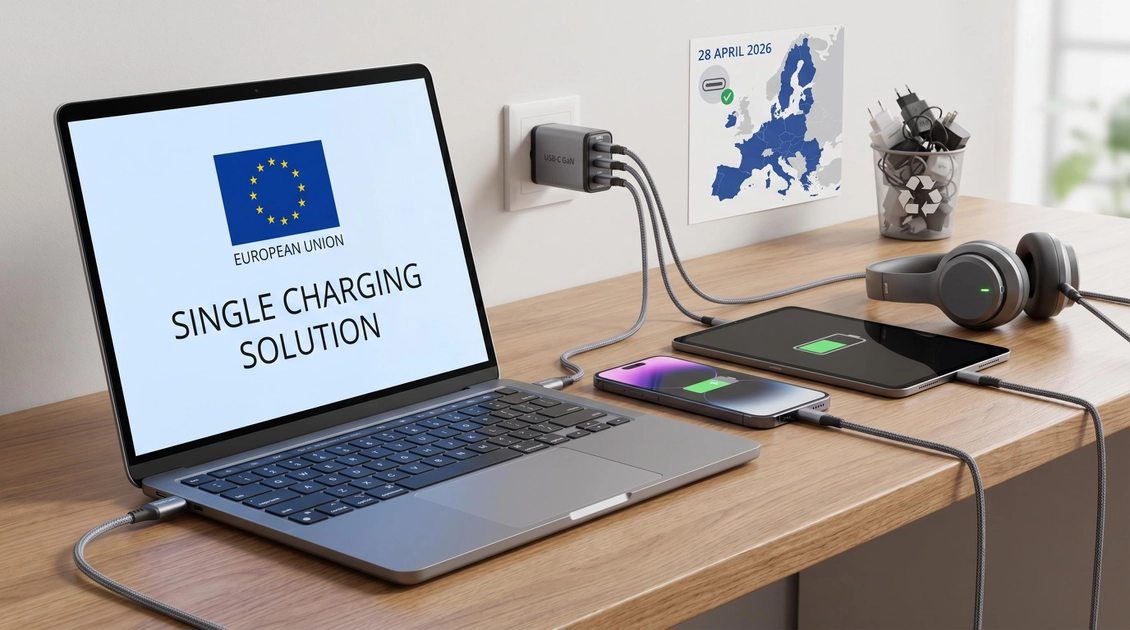 الاتحاد الأوروبي يُلزم بـ USB-C لجميع اللابتوبات