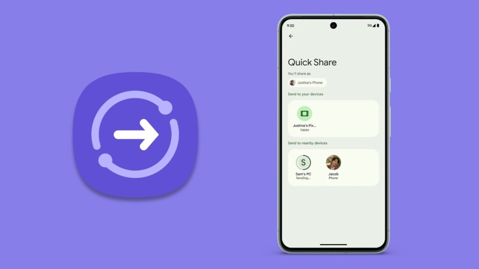 Quick Share Gains AirDrop