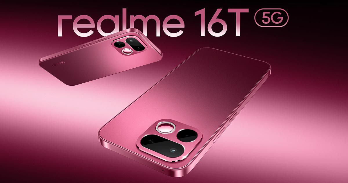 ريلمي 16T رسمياً 22 مايو — "قلعة 3 أيام" بـ 8000mAh وـ 45W وـ 8.88mm وشاشة 6.8 بوصة وـ Dimensity 6300 بـ ~₹25,999