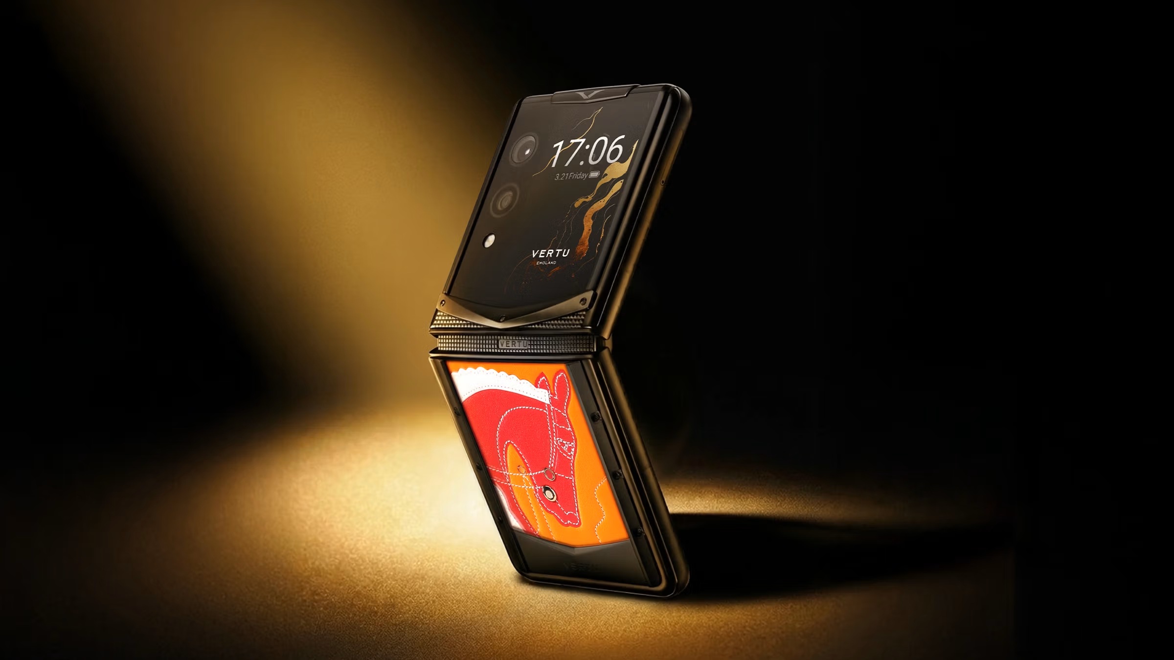 Vertu Quantum Flip Calfskin 2026