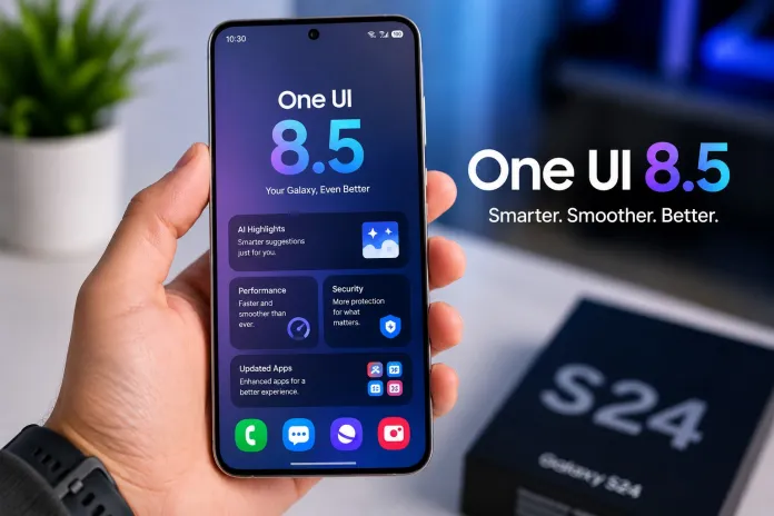 One UI 8.5 Stable Update for Samsung Galaxy A34, A25, A16 4G, M35, and A06 5G — Firmware Versions and How to Update Manually