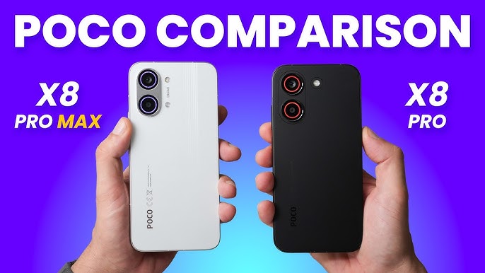 Poco X8 Pro vs Poco X8 Pro Max